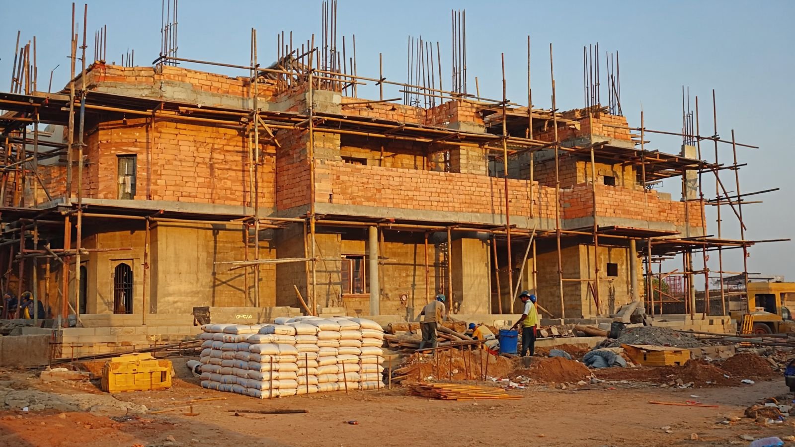 Beautiful home construction showcasing quality craftsmanship